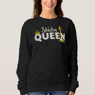 Camiseta Shisha Queen Crown Hookah Smoam Steam