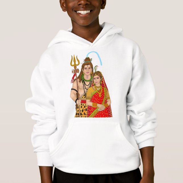 Camiseta Shiv Parvati Hoodie (Frente)