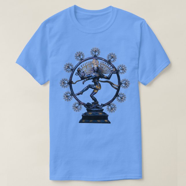 Camiseta Shiva Nataraj Lord of Dance é uma verdadeira fratu (Frente do Design)