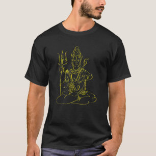 Camiseta Shiva Yoga Terceiro Olho Isha Hindu Linga