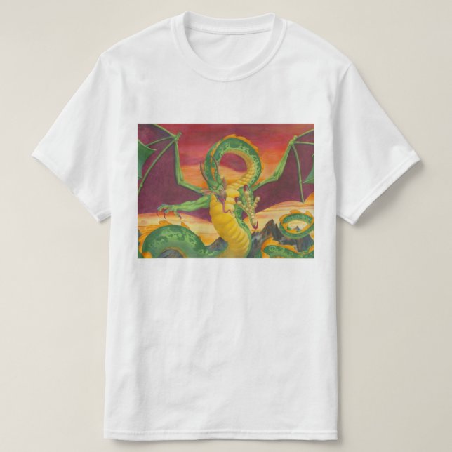 Camiseta Shivan Dragon Redesign (Frente do Design)