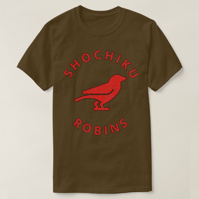 Camiseta Shochiku Robins Japanese baseball vintage (Frente do Design)