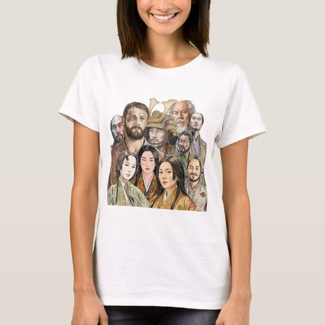 Camiseta Shogun - Colagem (Frente)