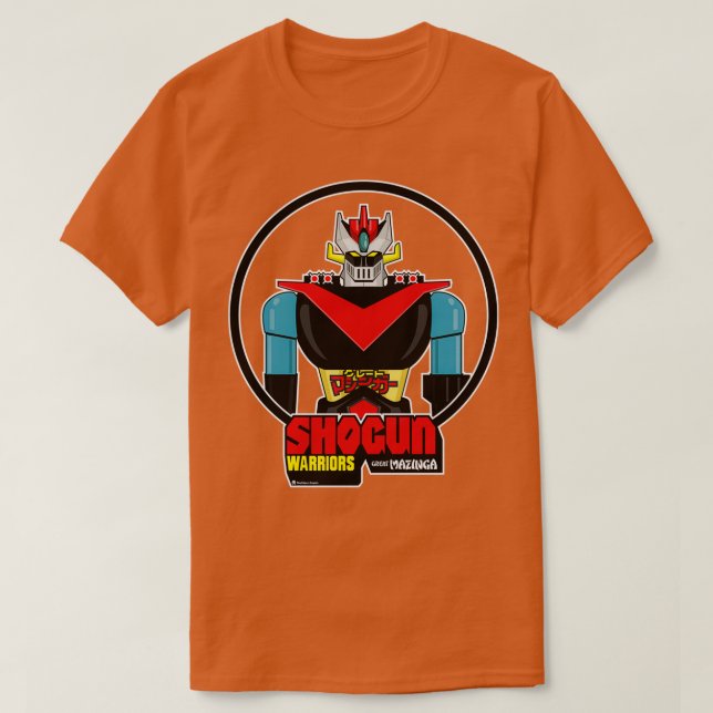 Camiseta Shogun Warrior Mazinga  (Frente do Design)