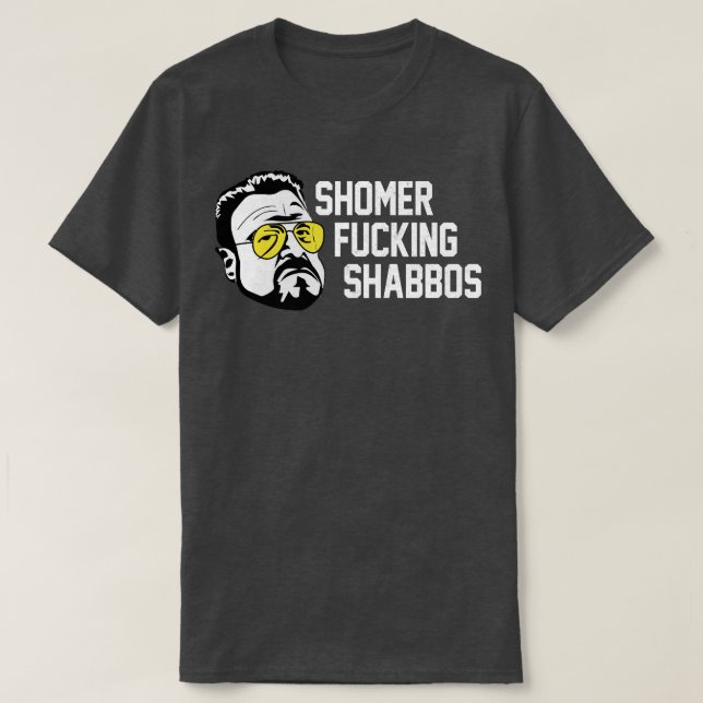 Camiseta Shomer Shabbos (Frente do Design)