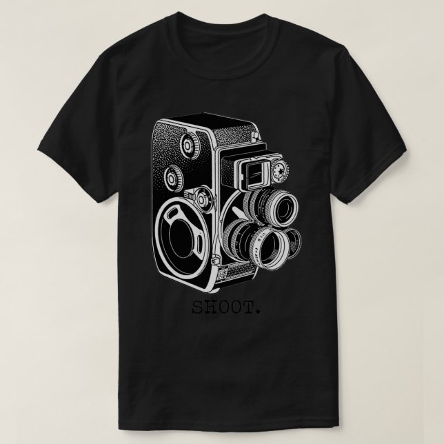 Camiseta Shoot Bolex Black (Frente do Design)