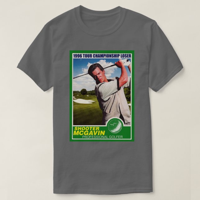 Camiseta Shooter McGavin Retro 1996 Tour campeonato Tradi (Frente do Design)