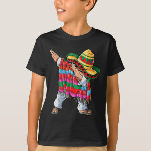 Camiseta Shor Mexicano Poncho Cinco de Mayo Boys