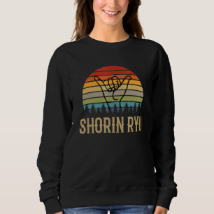 Camiseta Shorin Ryu Karate Mão Vintage Arte Marcial Sunset
