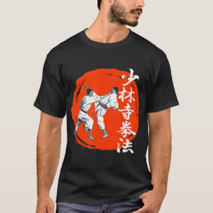 Camiseta Shorinji japonês Kempo Artes Marciais Combatentes