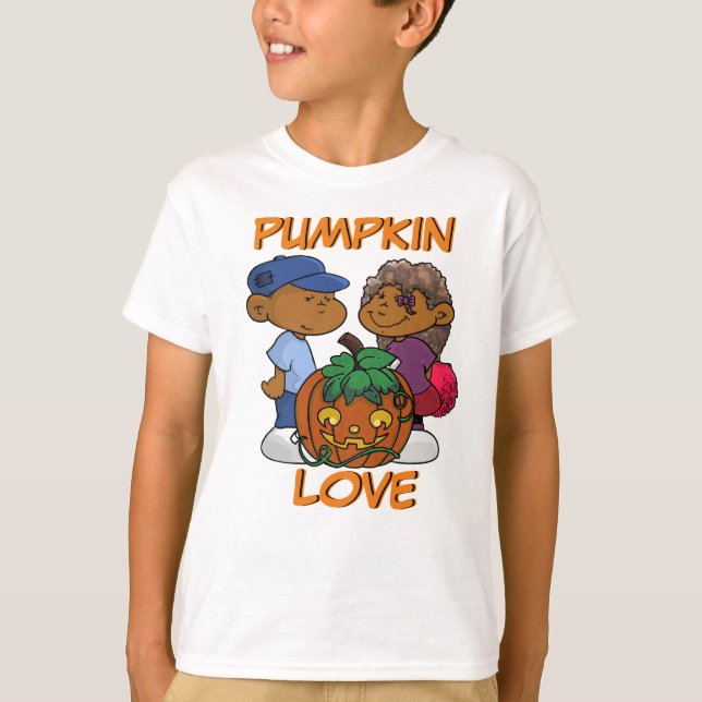Camiseta Short Sleevez | Pumpkin Love (Frente)
