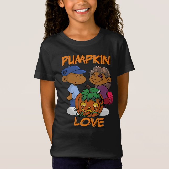 Camiseta Short Sleevez | Pumpkin Love (Frente)