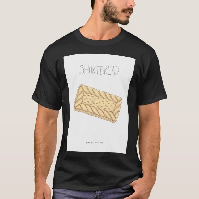 Camiseta Shortbread funny (Frente)