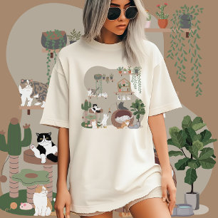 Camiseta Shorthair Britânica, Gato de Dobra Escocês, Lar Re
