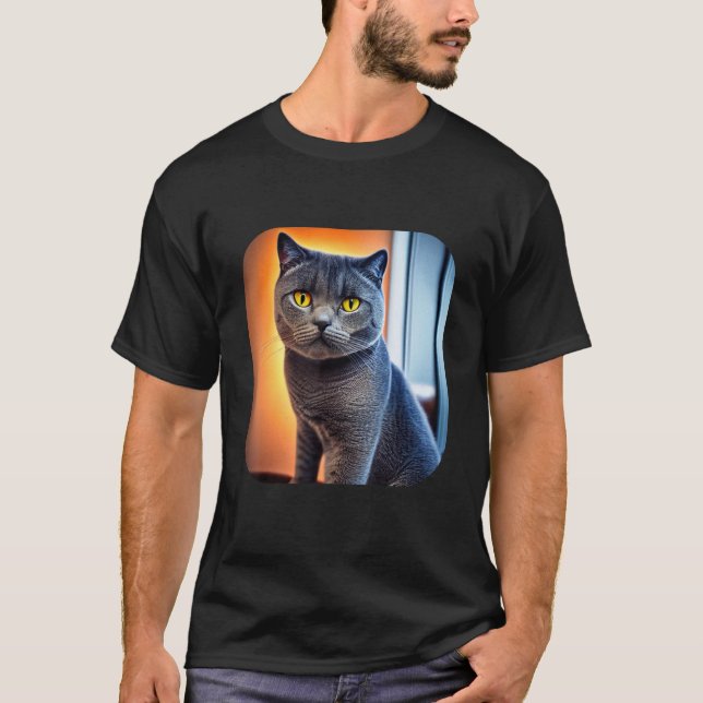 Camiseta Shorthair Cat 6 (Frente)
