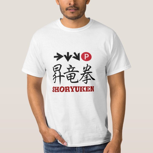 Camiseta shoryuken  ★kanji★ tee shirt (Frente)