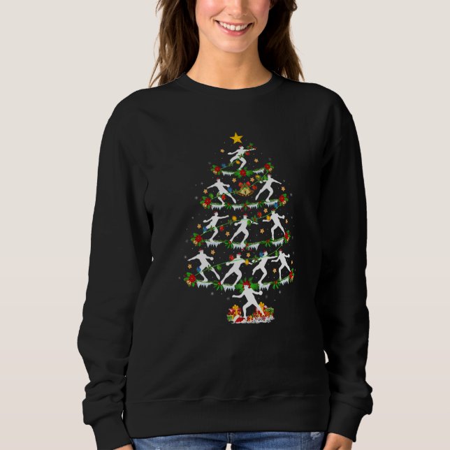 Camiseta Shot Put Sports  Xmas Lights Shot Put Christmas Tr (Frente)