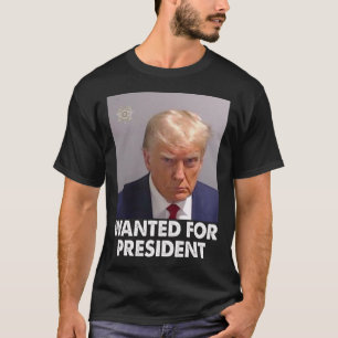 Camiseta Shot Trump Engraçado Queria O Presidente 2024