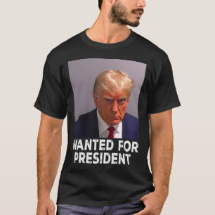 Camiseta Shot Trump Queria O Presidente 2024