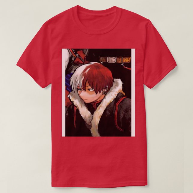 Camiseta shoto todoroki 6 (Frente do Design)