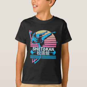 Camiseta Shotokan Karate Artes Marciais Japonesas Retro 1