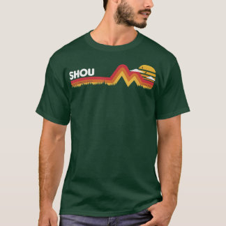 Camiseta Shou Funny Retro Vintage Sunset Shou 80s 90s T-shi