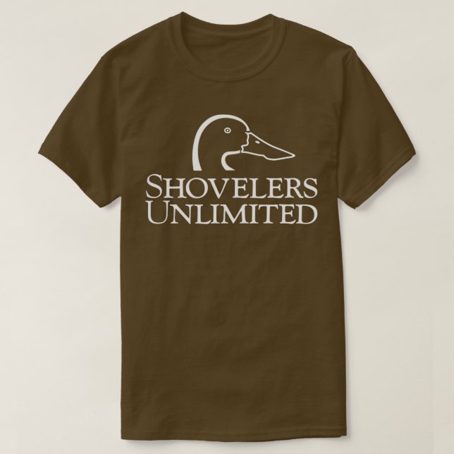 Camiseta Shovelers Unlimited White Print (Frente do Design)