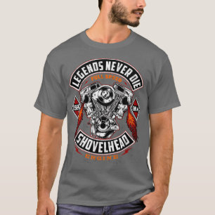 Camiseta SHOVELHEAD 1966-1984 MOTOR Motors OldSchool C