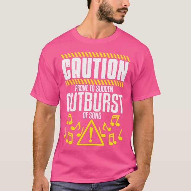 Camiseta Show Choir Design para Cantora de Ópera - Sudden O (Frente)