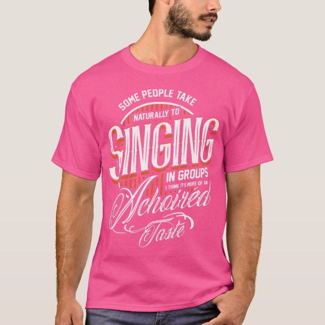 Camiseta Show Corir Design Para Cantora De Ópera - Cantando (Frente)