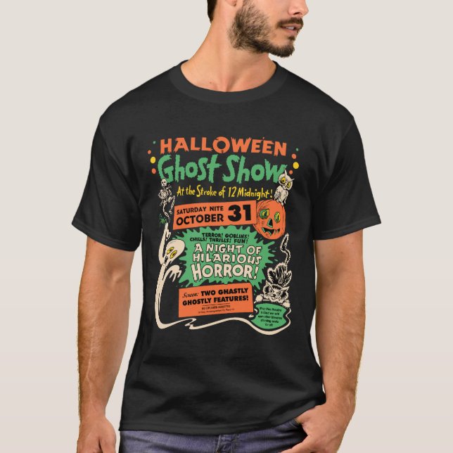 Camiseta Show de Halloween de 1950 (Frente)