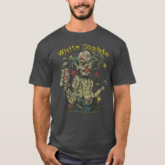 Camiseta Show de Monstros do White Zombie 1995 vintage famí