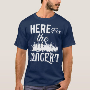 Camiseta Show Here para o show