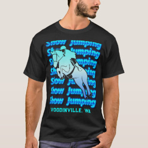 Camiseta Show Jumng Evento ou Local Data Nome