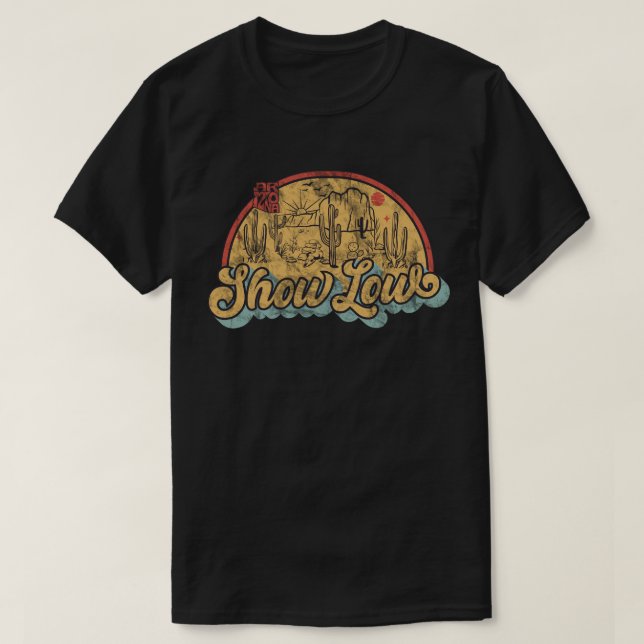 Camiseta Show Low, Arizona (Frente do Design)