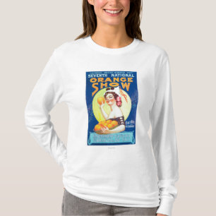 Camiseta ShowPoster alaranjado nacional #3
