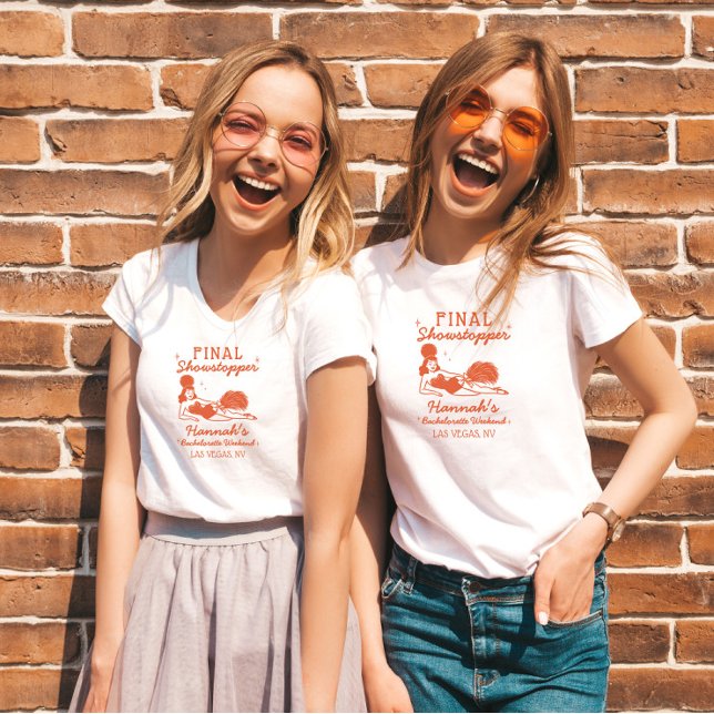 Camiseta Showstopper Final Bachelorette (Criador carregado)