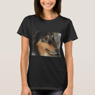 Camiseta shp shp preto branco bronzeado cabeça