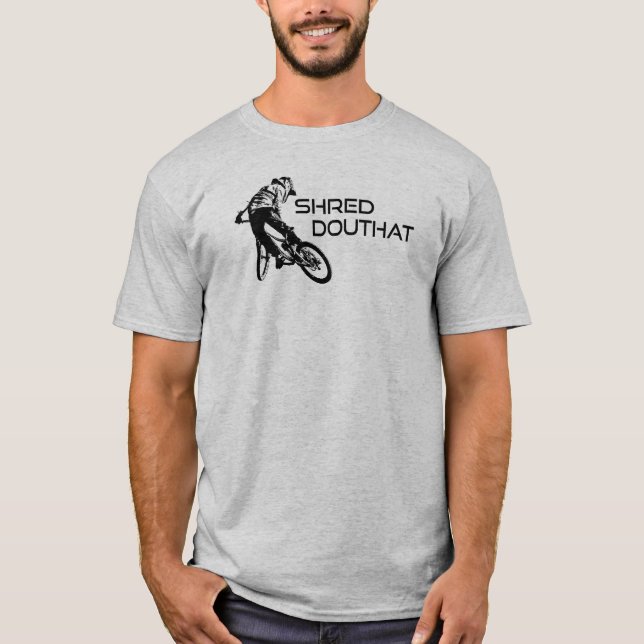 Camiseta Shred Douthat State Park Virginia Mountain Biking (Frente)