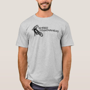 Camiseta Shred Fountainhead Virginia Mountain Biking
