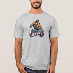 Camiseta Shred University Snowboard