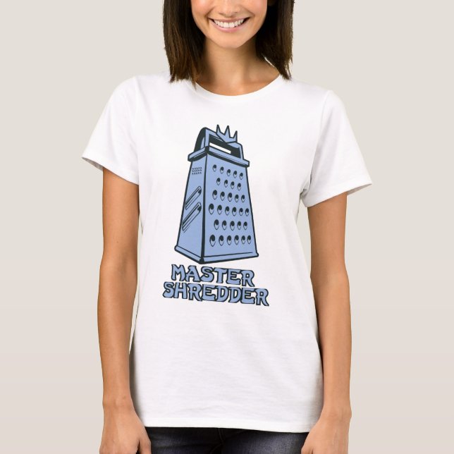 Camiseta Shredder mestre (grater do queijo) (Frente)