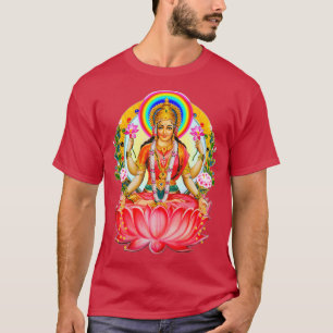 Camiseta Shree Lakshmi Deusa da Riqueza e Abundance