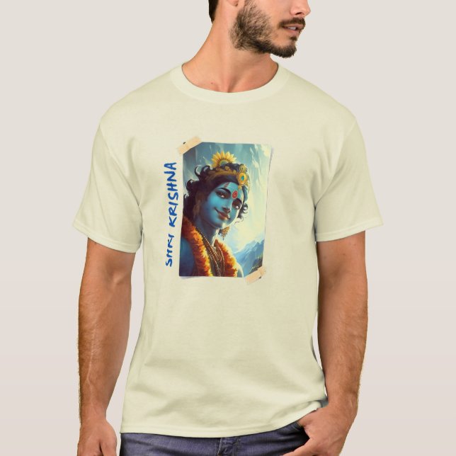 Camiseta Shri Krishna Divine Art (Frente)