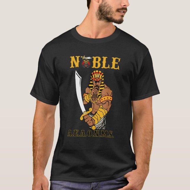 Camiseta Shriner Noble PHAraoh Mason PH Shriner AEAONMS Fat (Frente)