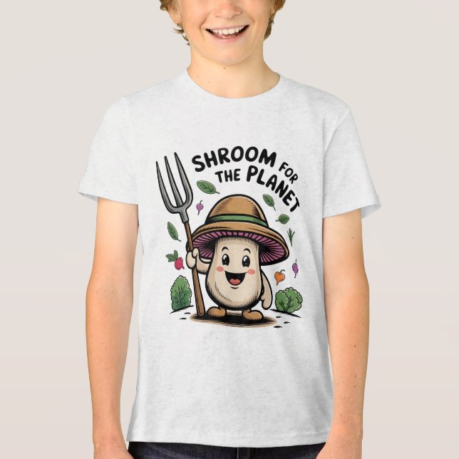 Camiseta Shroom Para O Agricultor De Cogumelos Engraçado No (Frente)