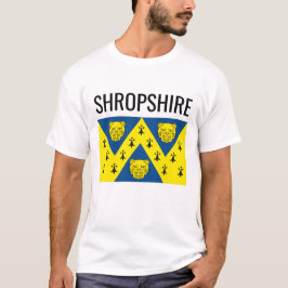 Camiseta Shropshire // English County Flag