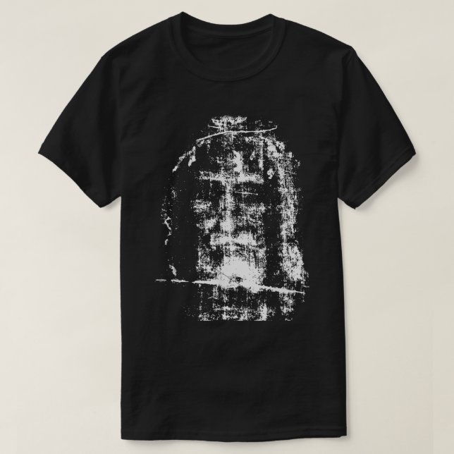 Camiseta Shroud of Turin Jesus Christ Face  (Frente do Design)