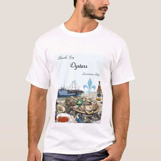 Camiseta Shuck os ostras (Frente)