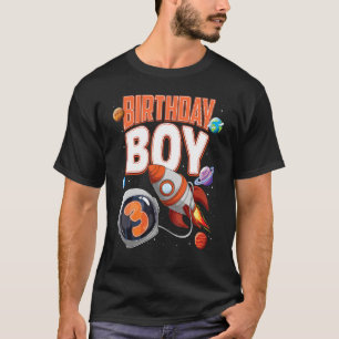 Camiseta Shutl de aniversário de 3 anos de Espachante de 3
